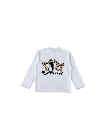 T-SHIRT ARNEI BLACK & GOLD HORSES